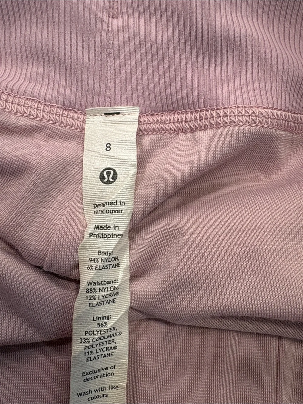 lululemon athletica Kids Pale Pink Pull-On Joggers